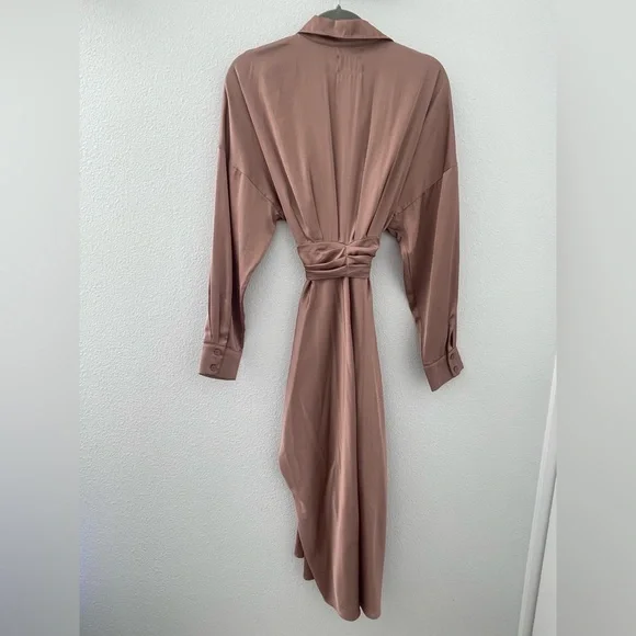 DO+BE Elegant Mocha Long Sleeve Dress - Picture 8 of 8